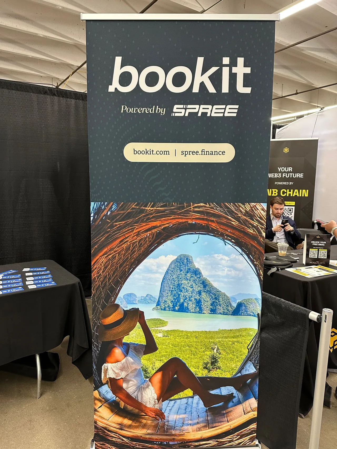 Bookit × Spree — Conference Banner